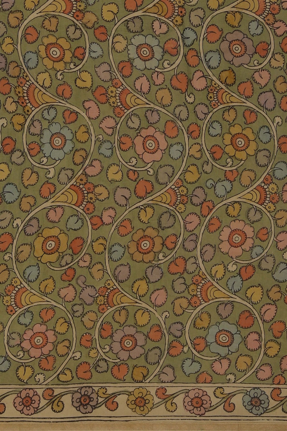 Image of Kalamkari Printed Saree